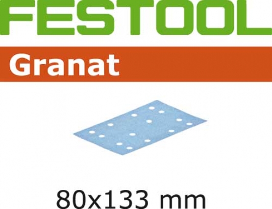 Festool StickFix Sanding sheets STF 80x133 - Granat