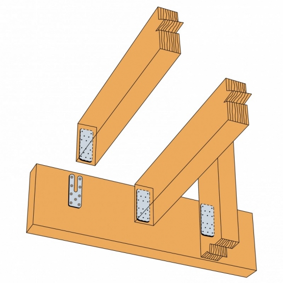Simpson Strong-Tie Hirnholzverbinder ATF55/110