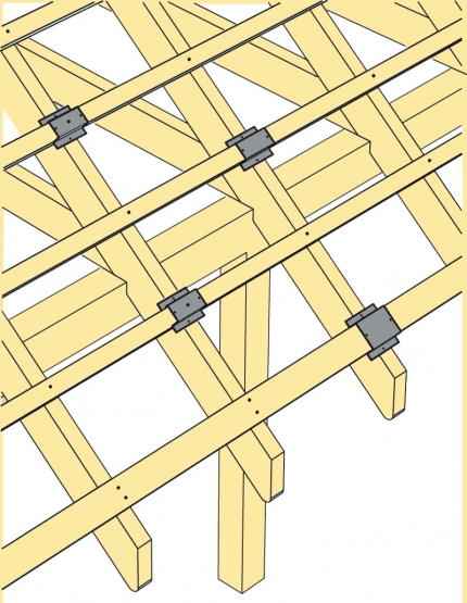 Simpson Strong-Tie Dachlattenverbinder DLV