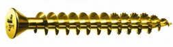 SPAX Universalschraube Kreuzschlitz, kleiner Kopf, gelb verzinkt